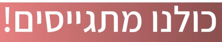 כולנו מתגייסים- טקסט
